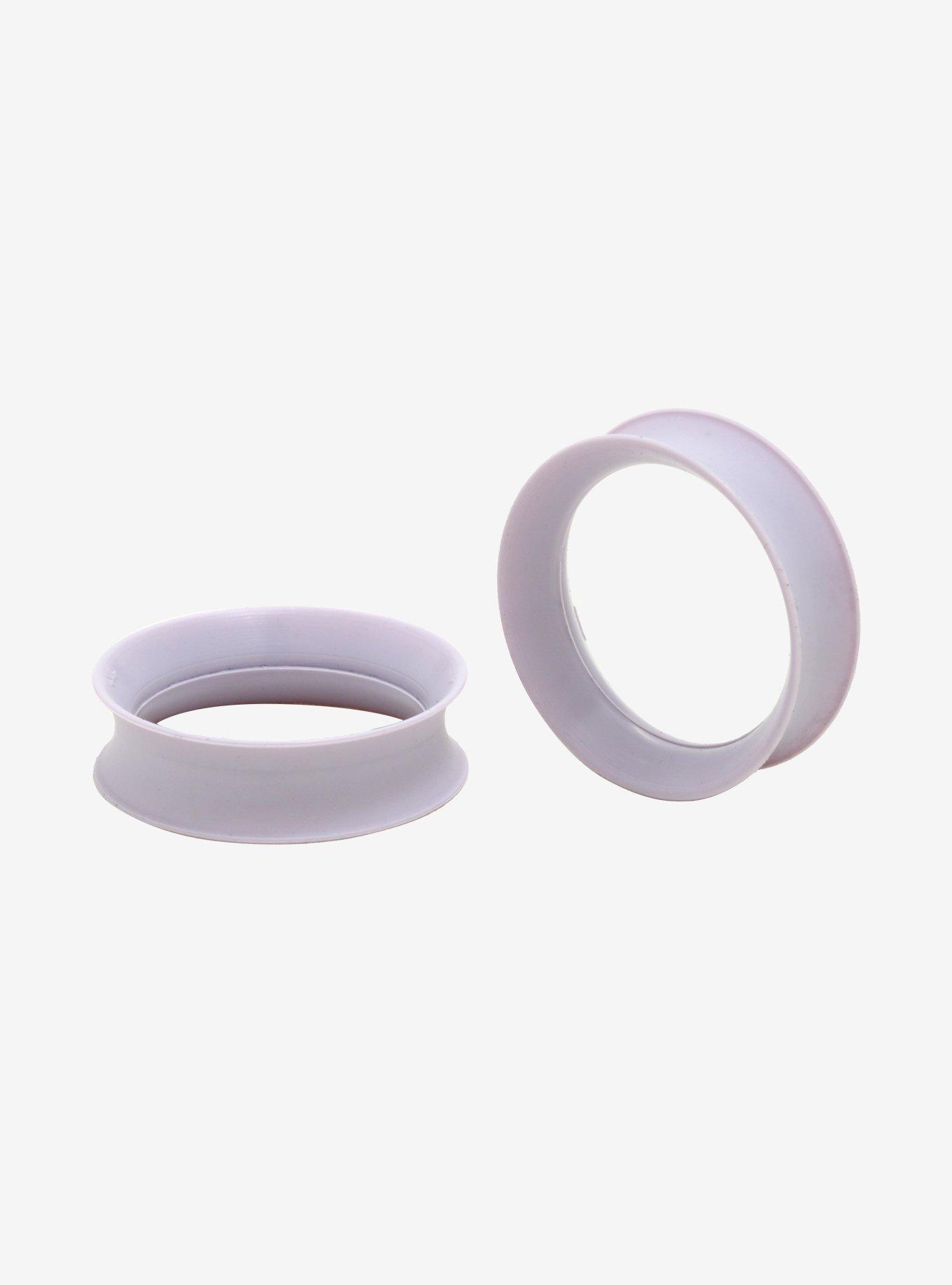 Kaos Softwear Light Periwinkle Earskin Eyelet Plug 2 Pack, PERIWINKLE, hi-res