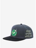Rick And Morty Peace Among Worlds Snapback Hat, , hi-res