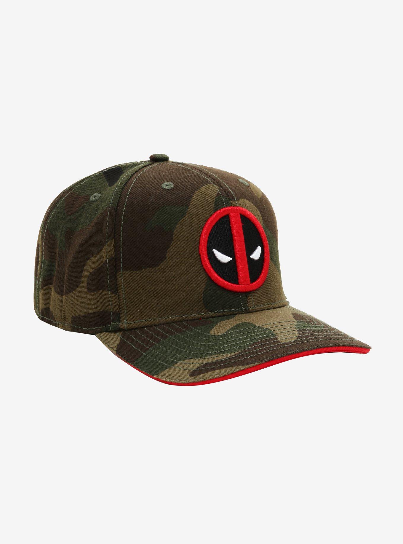 Marvel Deadpool Camo Snapback Hat, , hi-res
