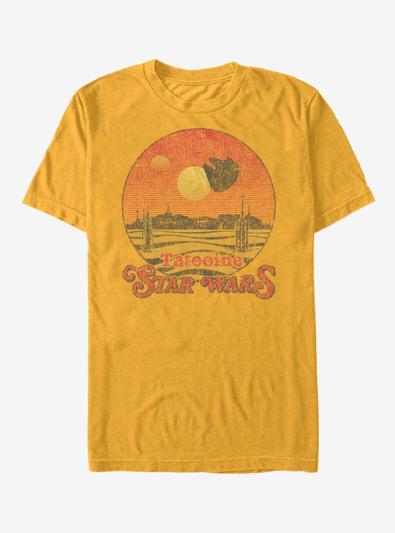 Star Wars Tatooine Tourism T-Shirt, GOLD, hi-res