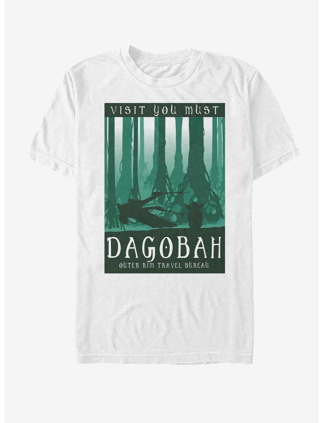 Star Wars Visit Dagobah T-Shirt, WHITE, hi-res