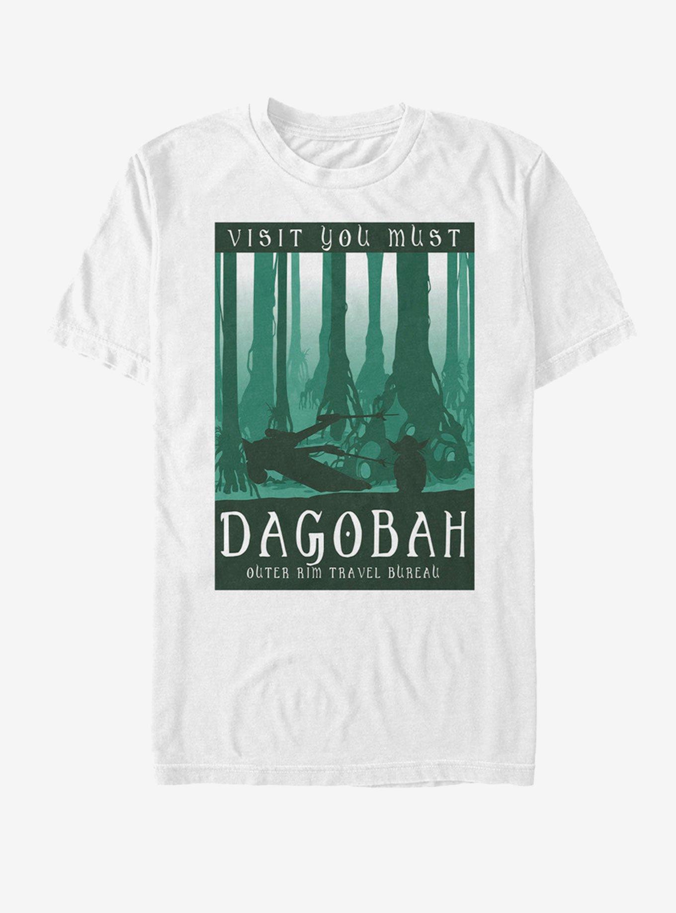 Star Wars Visit Dagobah T-Shirt, WHITE, hi-res