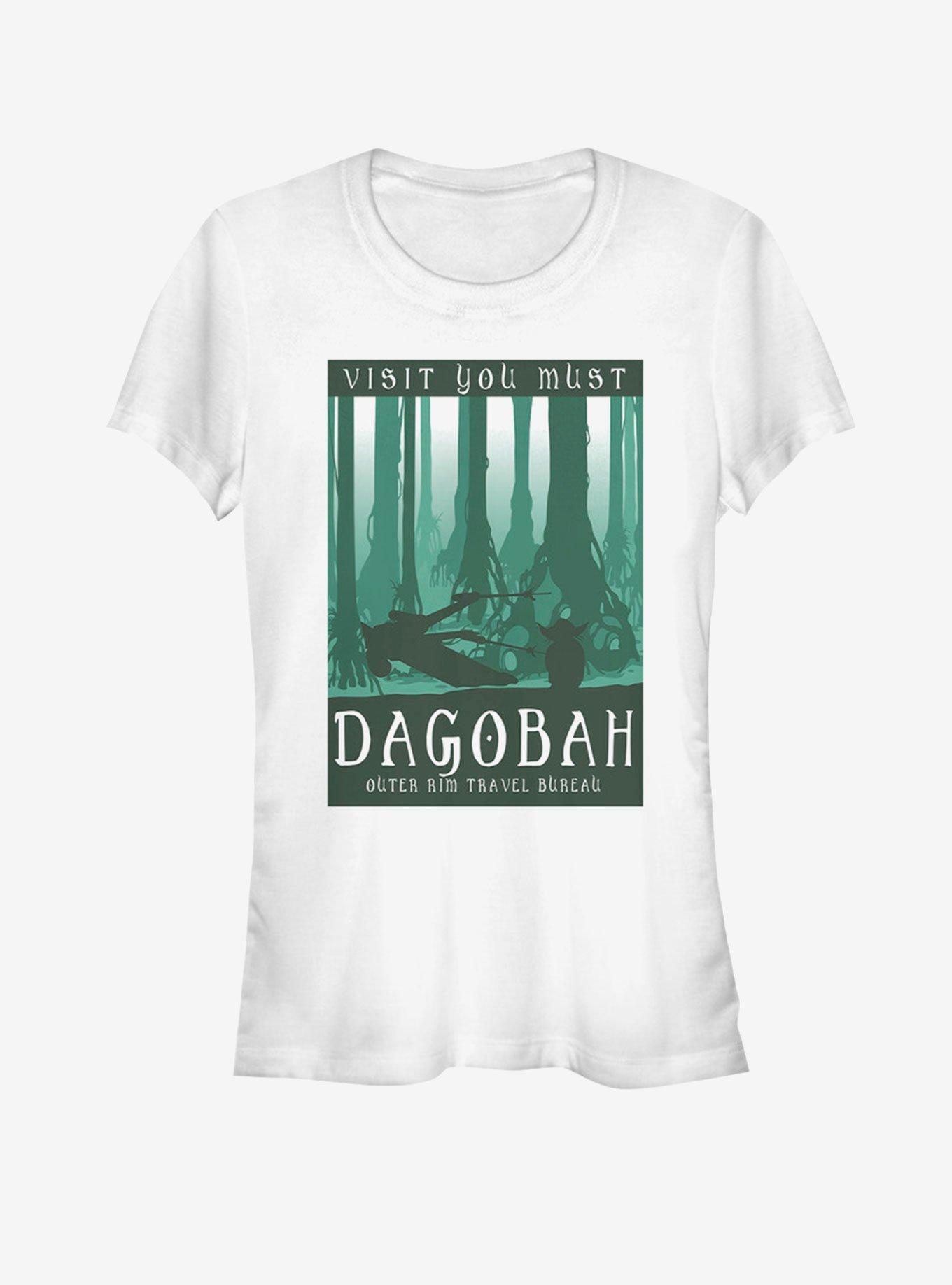 Star Wars Visit Dagobah Poster Girls T-Shirt, , hi-res