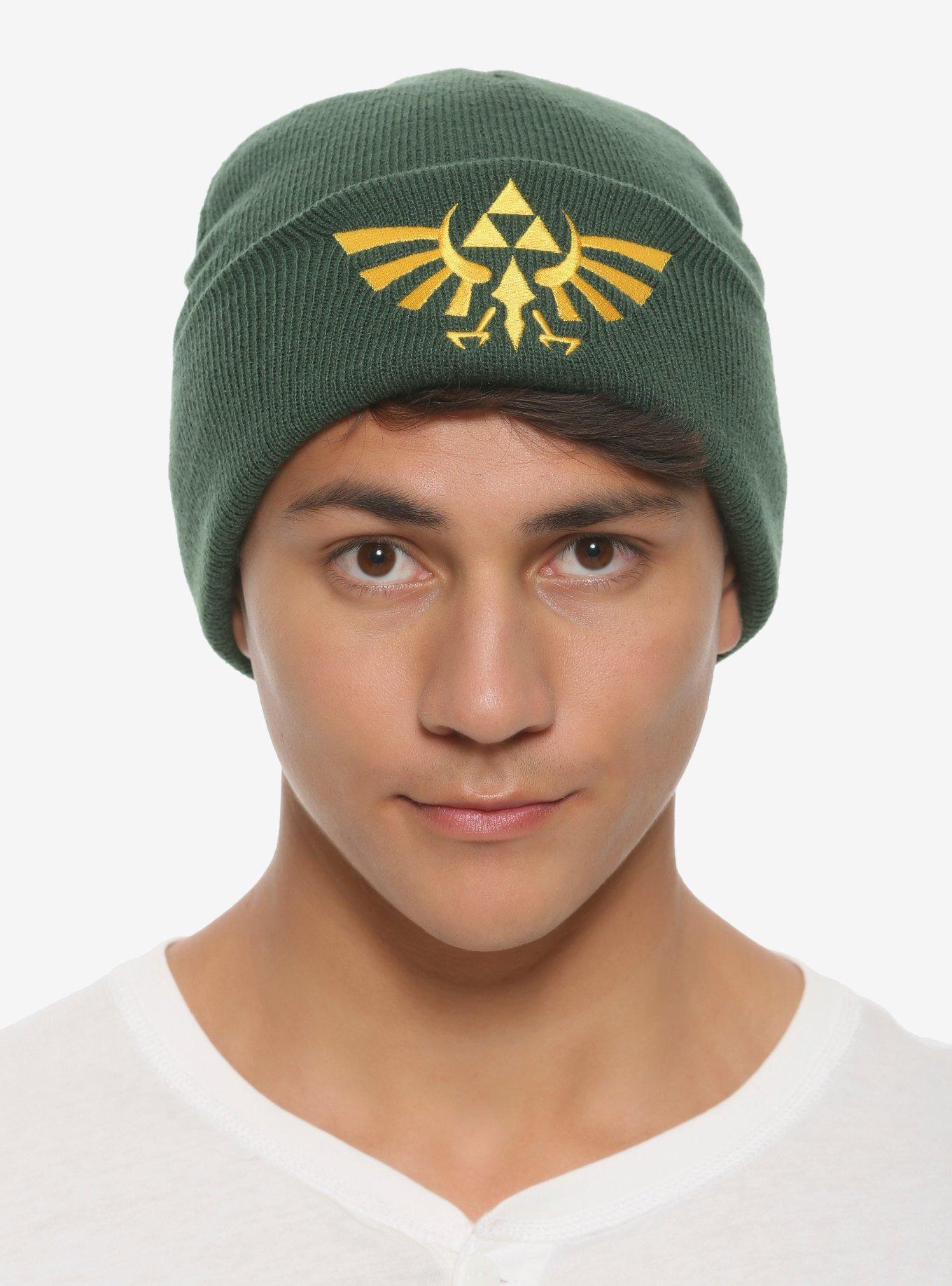 The Legend Of Zelda Triforce Watchman Beanie, , hi-res