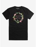 Death Metal Floral T-Shirt, BLACK, hi-res