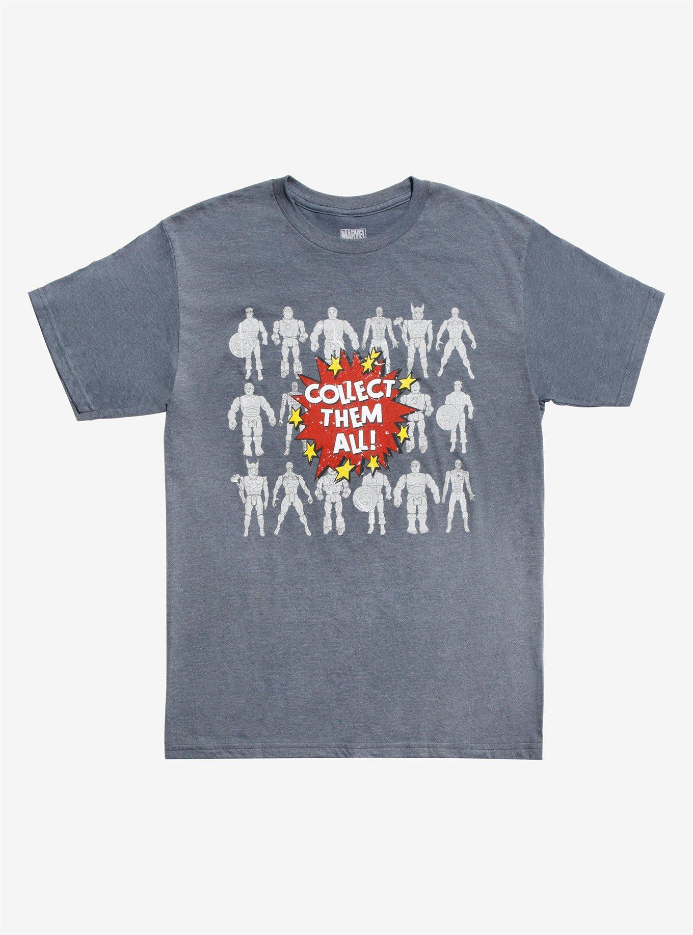 Marvel Collect Them All T-Shirt, WHITE, hi-res