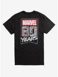 Marvel 80 Years Logo T-Shirt, MULTI, hi-res