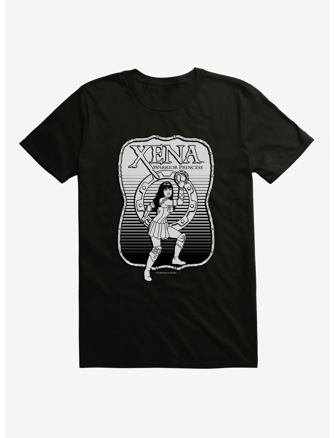 Xena Warrior Princess Sketch T-Shirt, BLACK, hi-res
