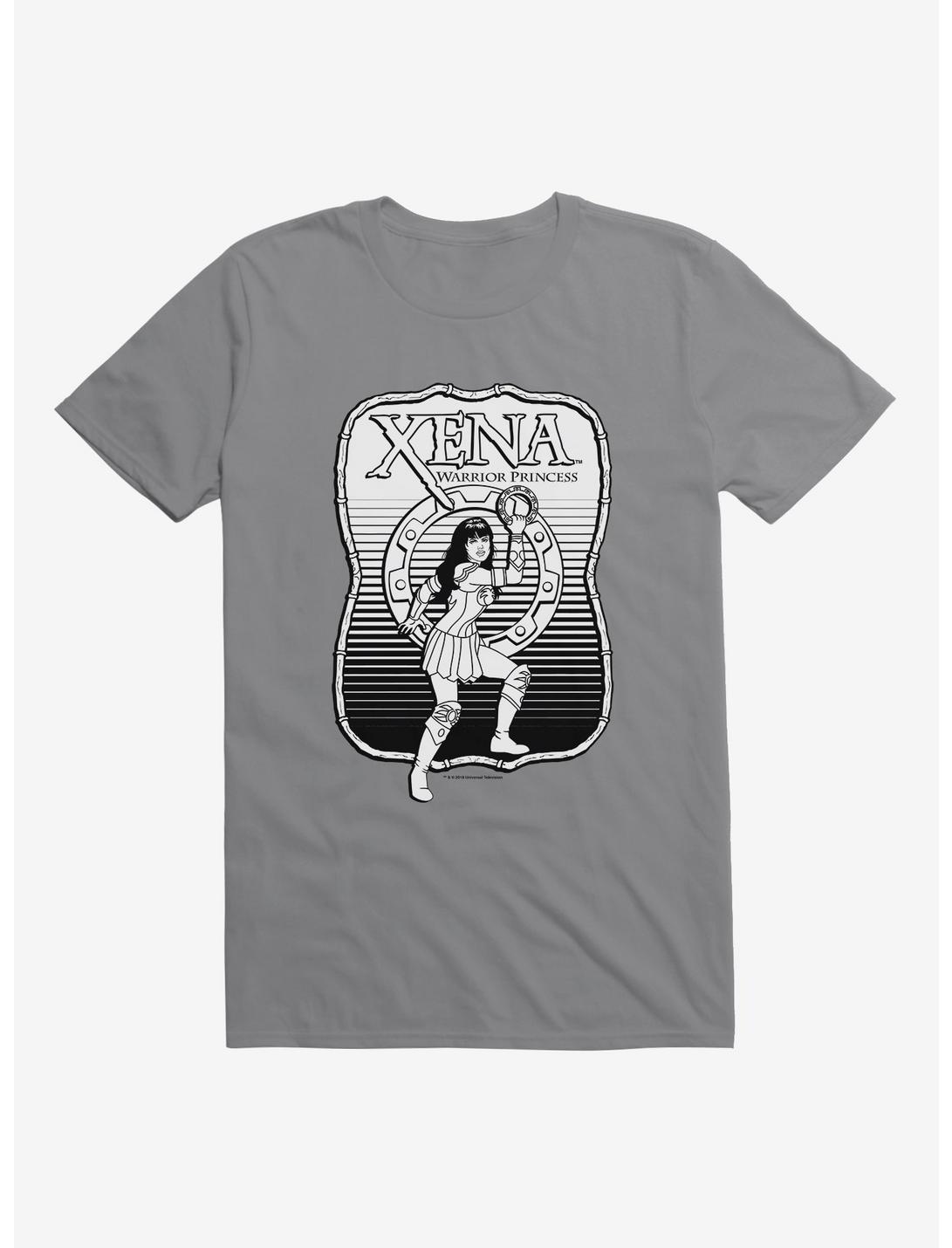 Xena Warrior Princess Sketch T-Shirt, STORM GREY, hi-res