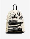 Loungefly Disney Mickey Mouse Steamboat Willie Mini Backpack, , hi-res