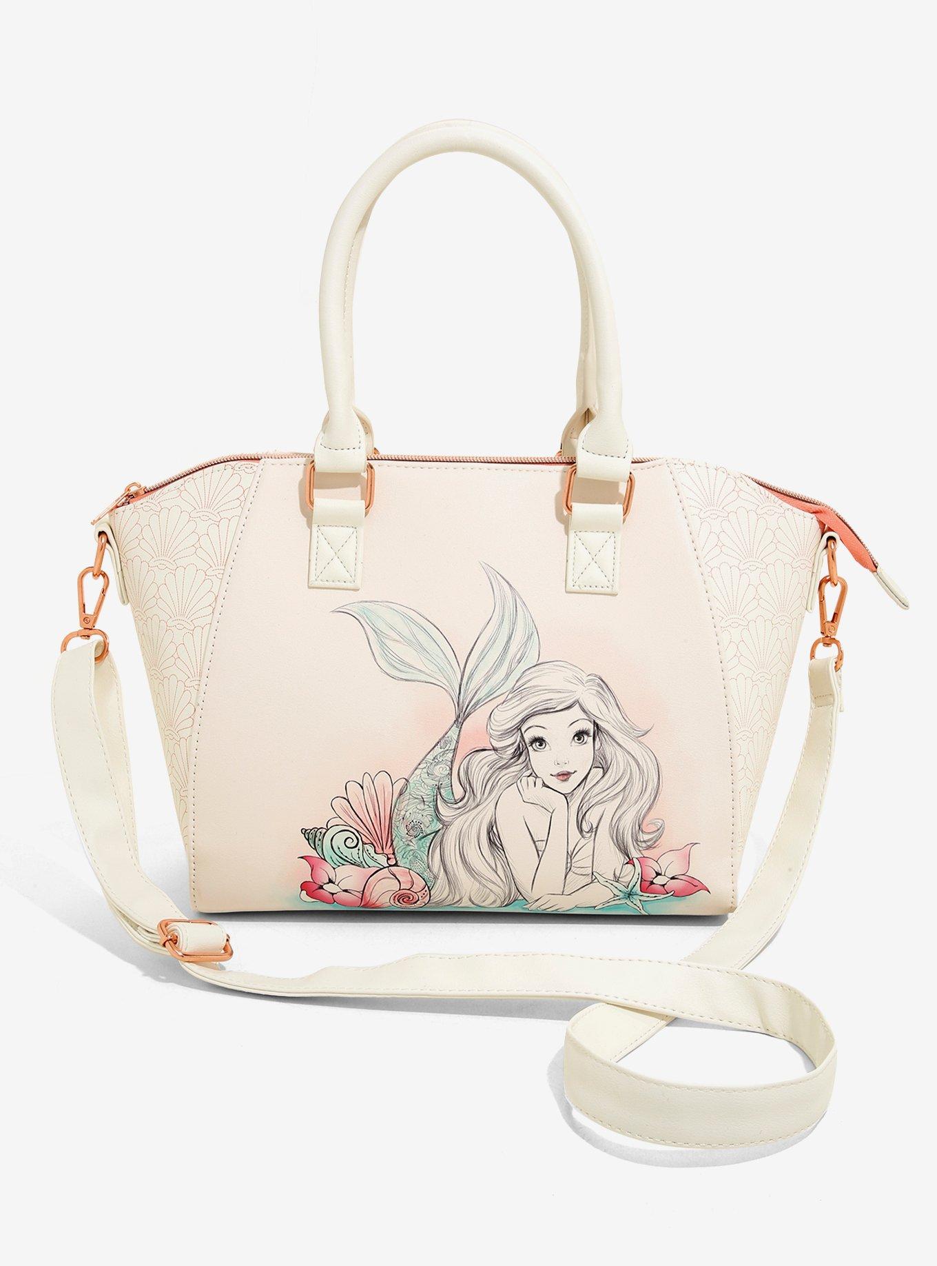 Loungefly Disney The Little Mermaid Ariel Sketch Satchel Bag, , hi-res