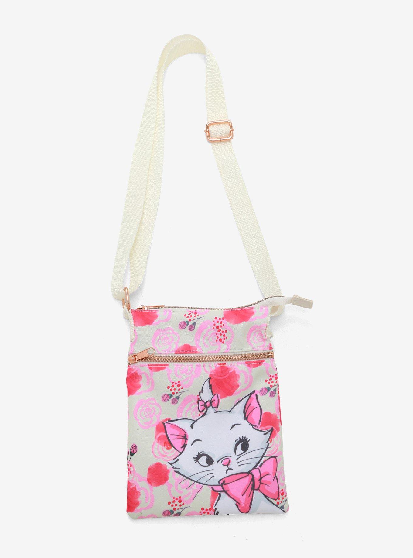 Loungefly Disney Aristocats Marie Passport Crossbody Bag, , hi-res