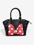 Loungefly Disney Minnie Mouse Bow Satchel Bag, , hi-res