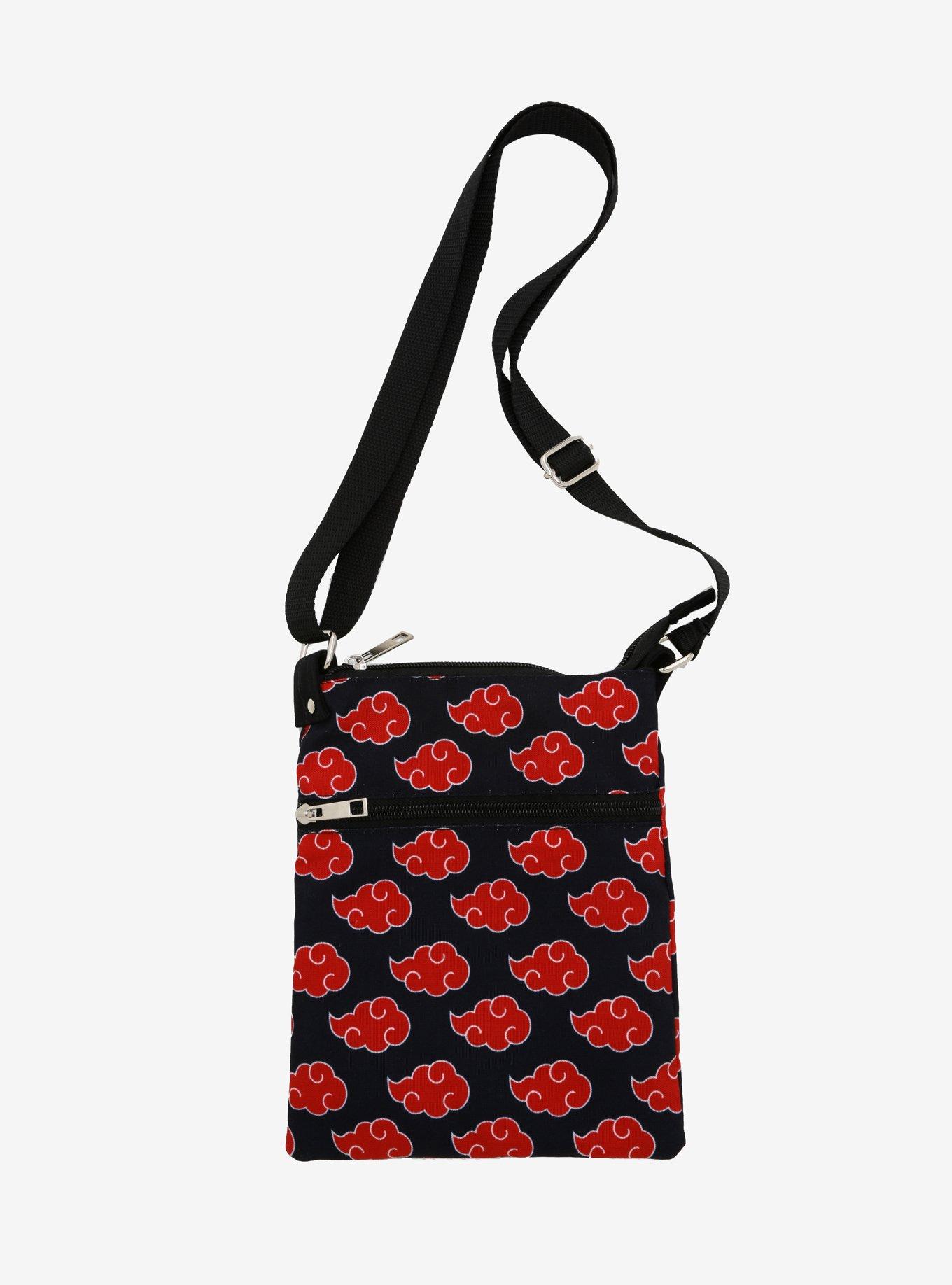 Naruto Shippuden Akatsuki Passport Crossbody Bag, , hi-res