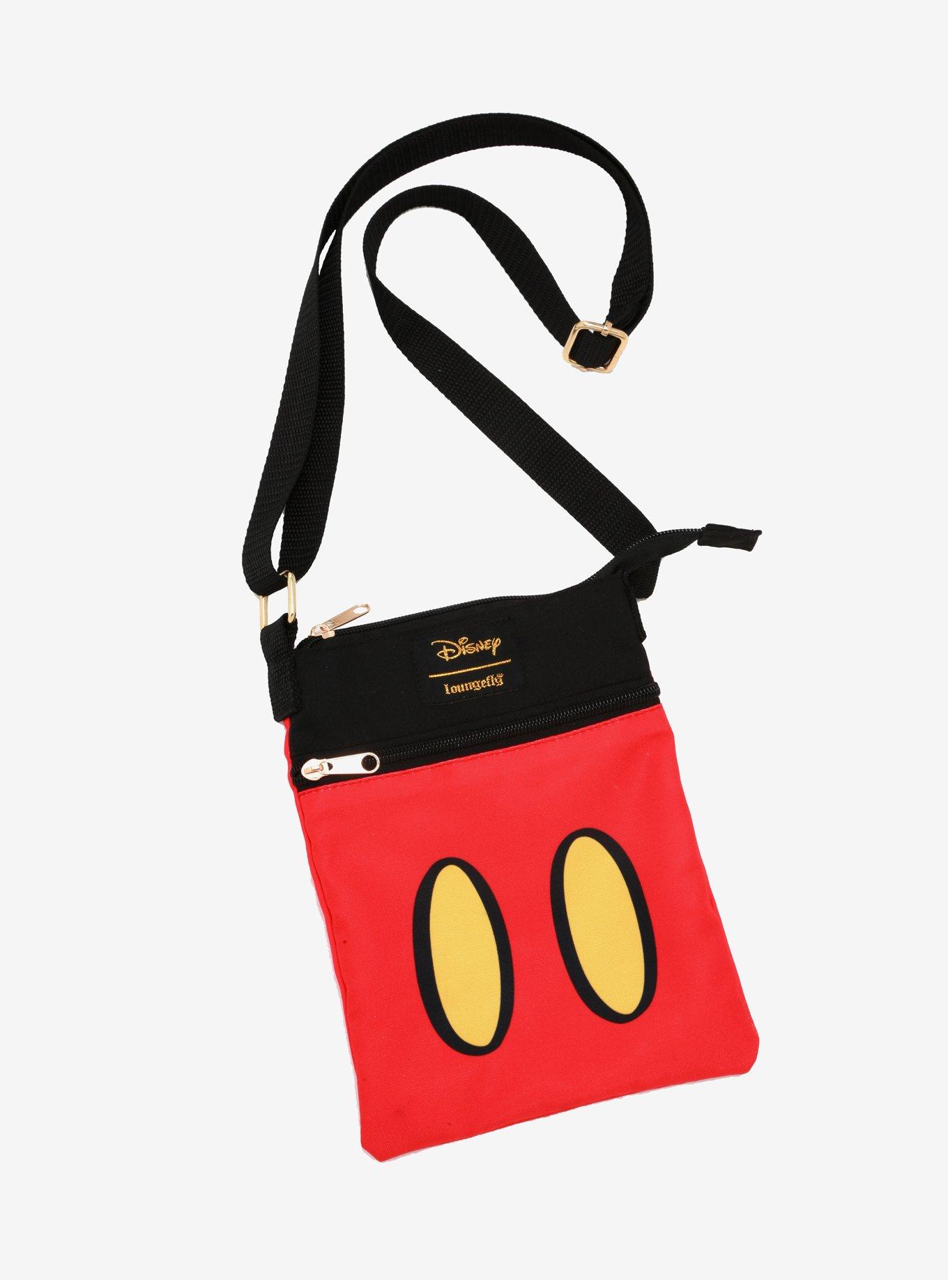 Loungefly Disney Mickey Mouse Shorts Passport Crossbody Bag, , hi-res