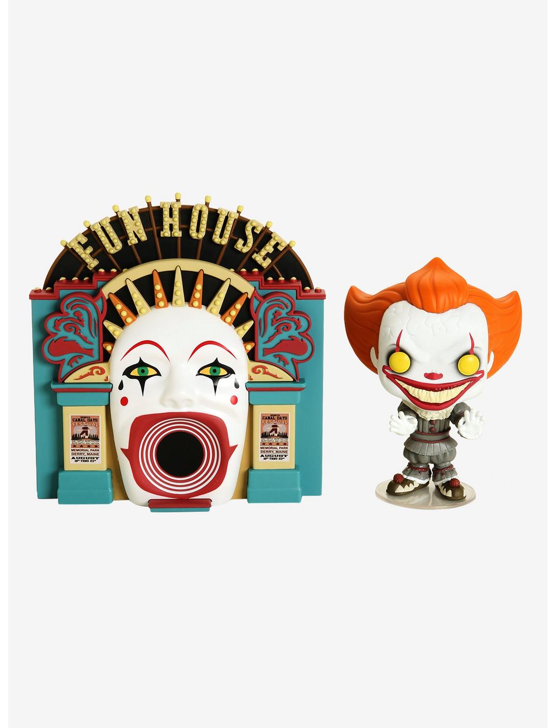 Funko Pop! Town IT Chapter Two Demonic Pennywise & Funhouse Vinyl Figures, , hi-res
