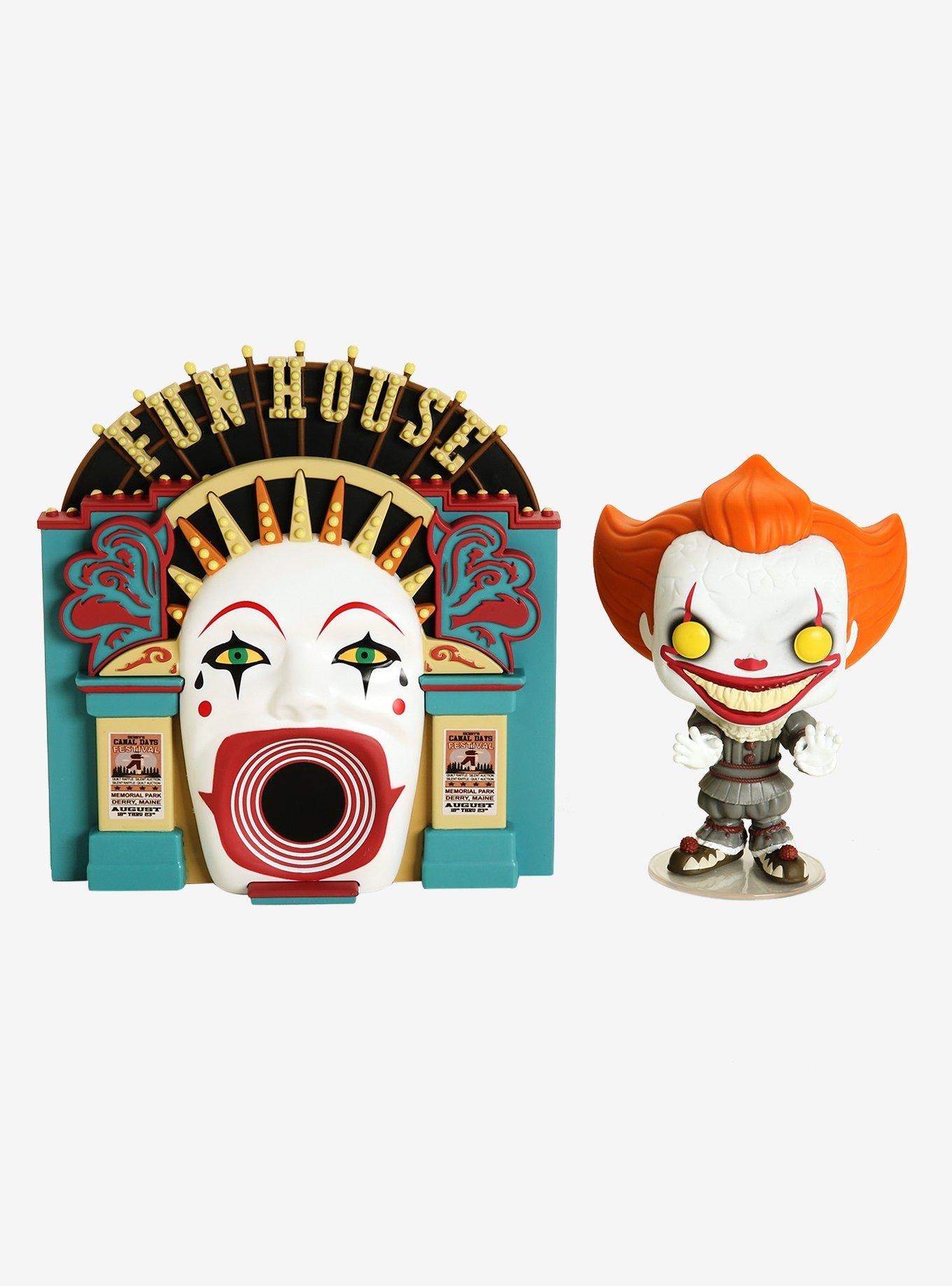 Funko Pop! Town IT Chapter Two Demonic Pennywise & Funhouse Vinyl Figures, , hi-res