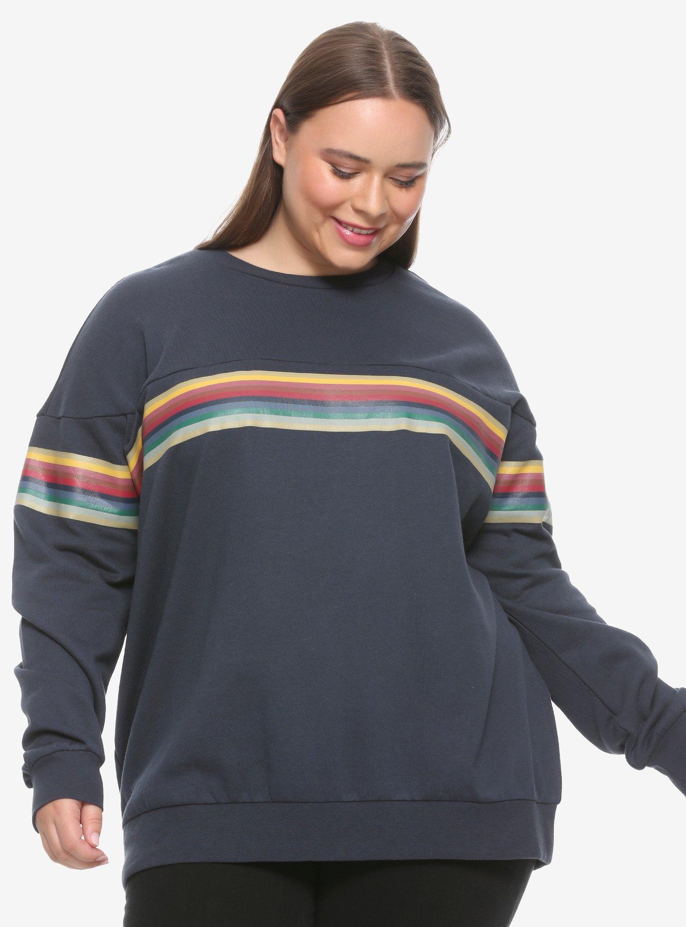 Her Universe Doctor Who Thirteenth Doctor Sweatshirt Plus Size, MULTI, hi-res