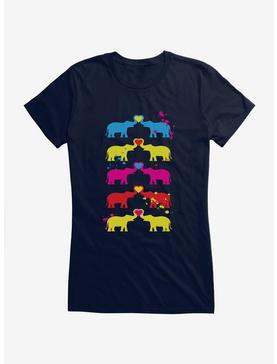 iCreate Elephant Love Girls T-Shirt, , hi-res