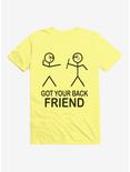 iCreate Got Your Back Friend Stick Figures T-Shirt, , hi-res
