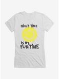 iCreate Night Time Is My Funtime Girls T-Shirt, , hi-res