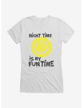 iCreate Night Time Is My Funtime Girls T-Shirt, , hi-res