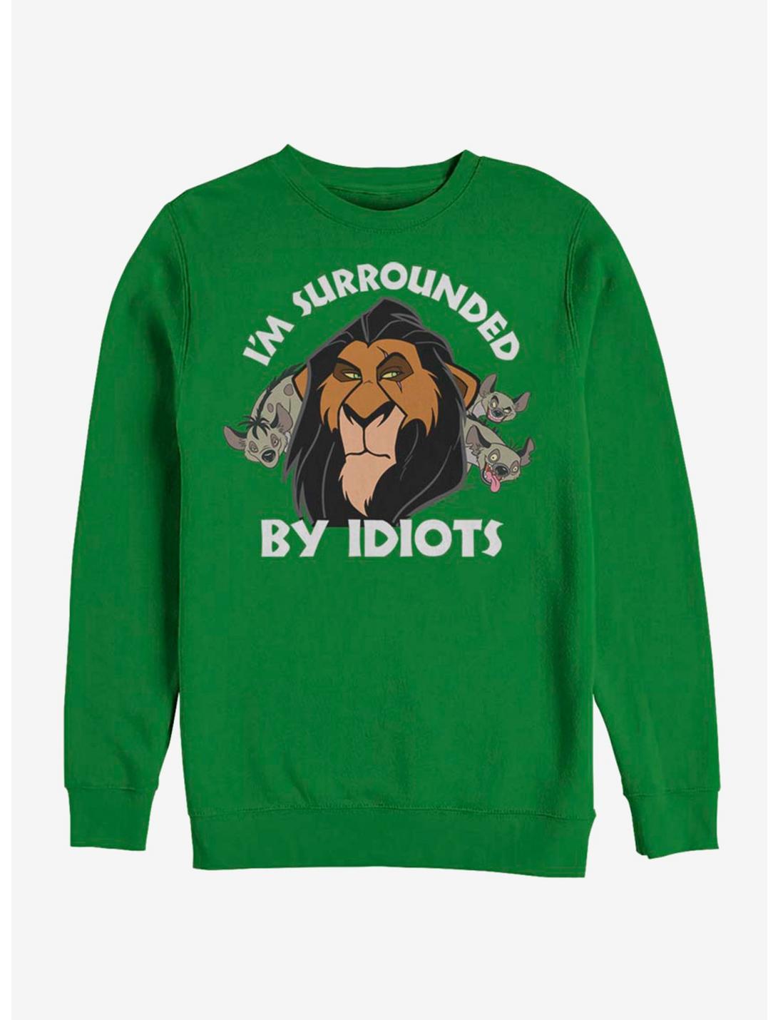 Disney The Lion King Surly Scar Sweatshirt, KELLY, hi-res