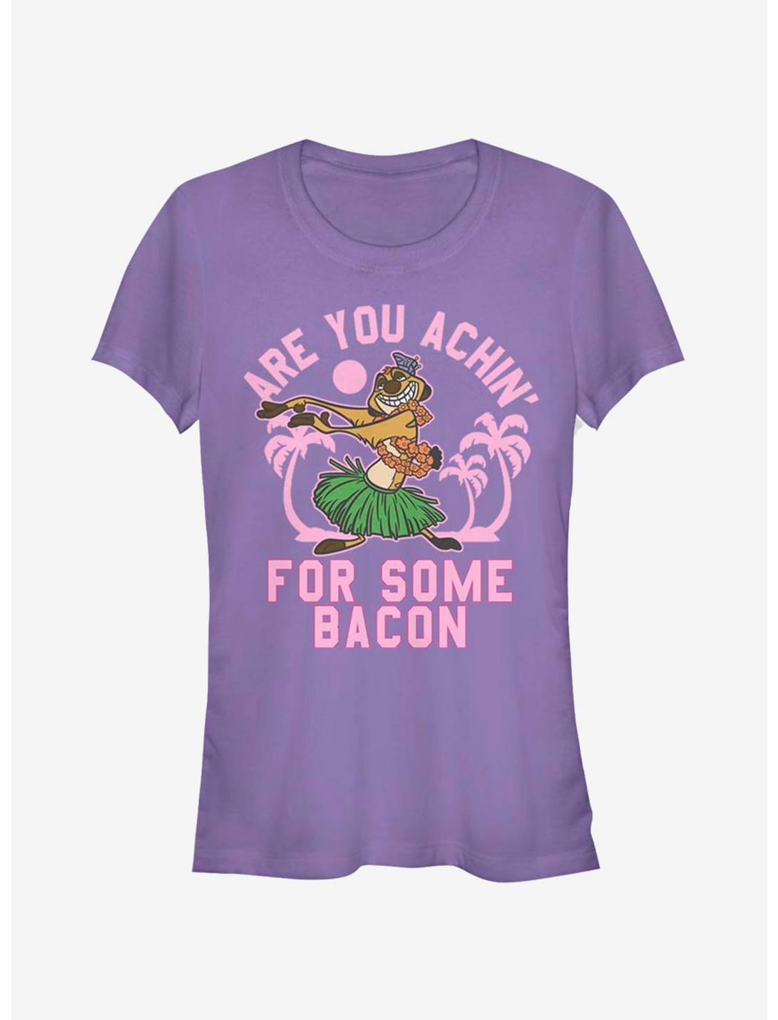 Disney The Lion King Bacon Achin Girls T-Shirt, PURPLE, hi-res