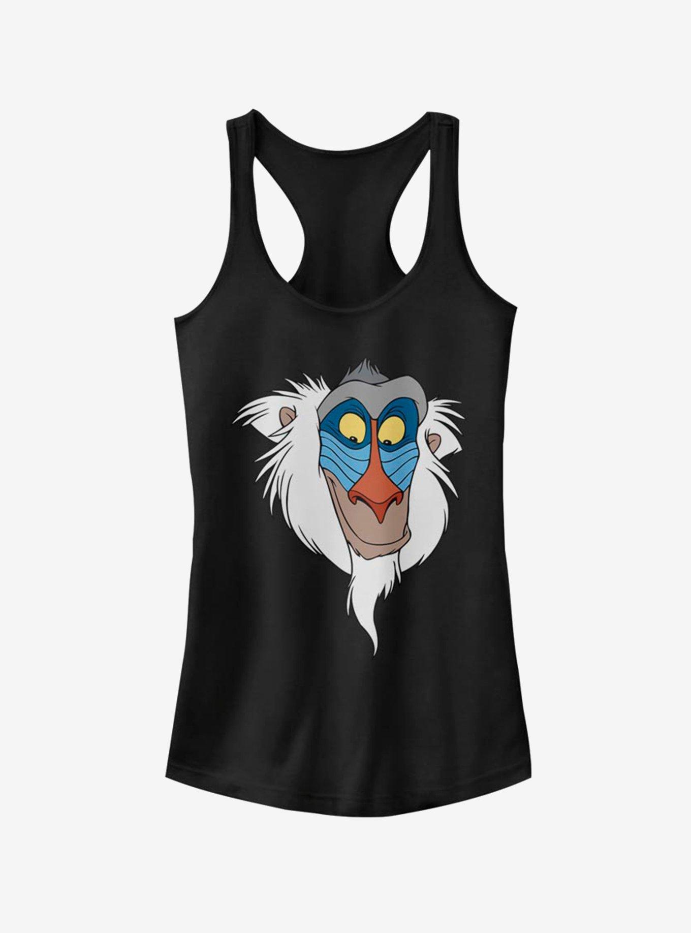 Disney The Lion King Rafiki Face Girls Tank, BLACK, hi-res