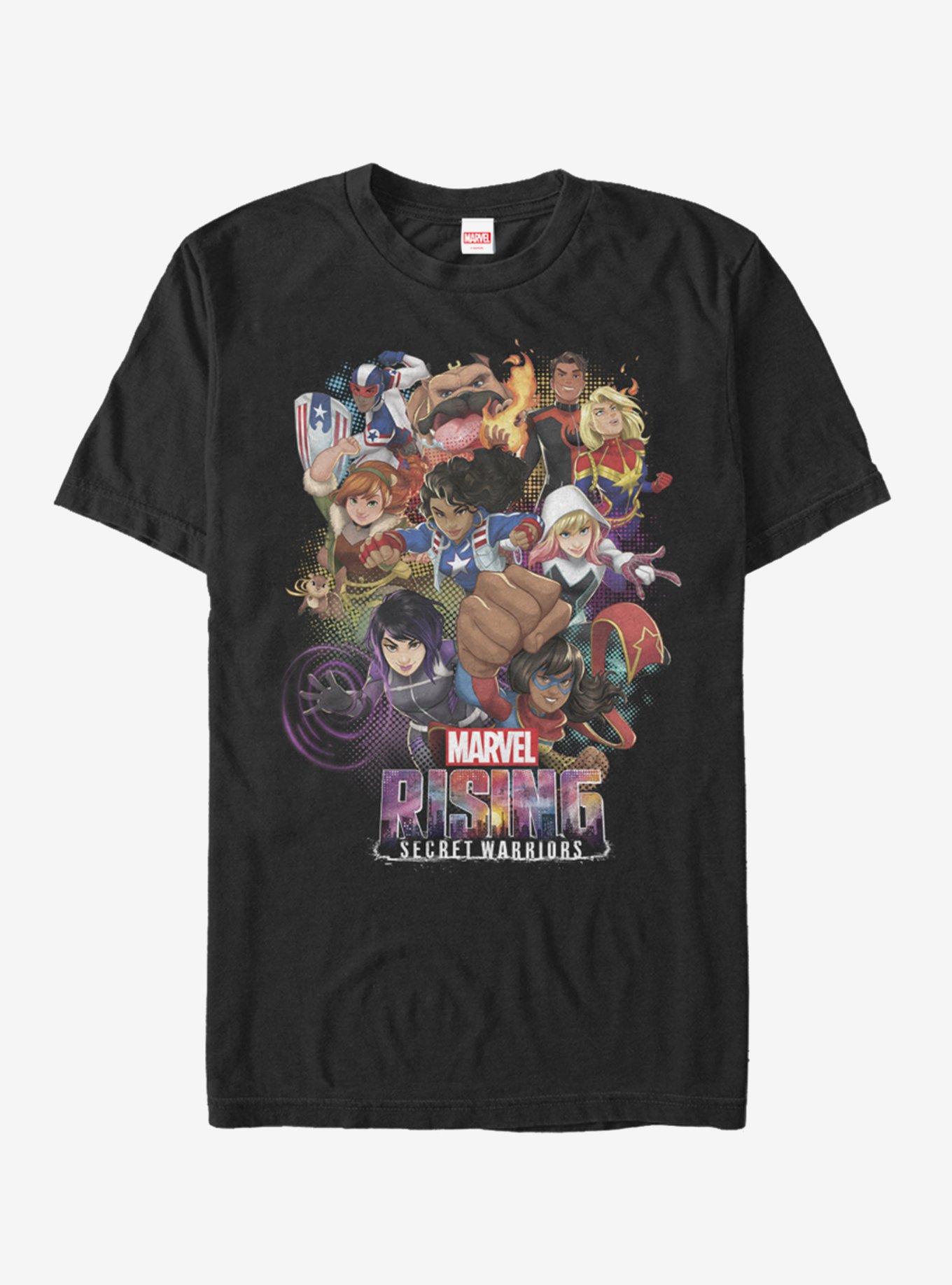 Marvel Secret Warrior Stack Up T-Shirt