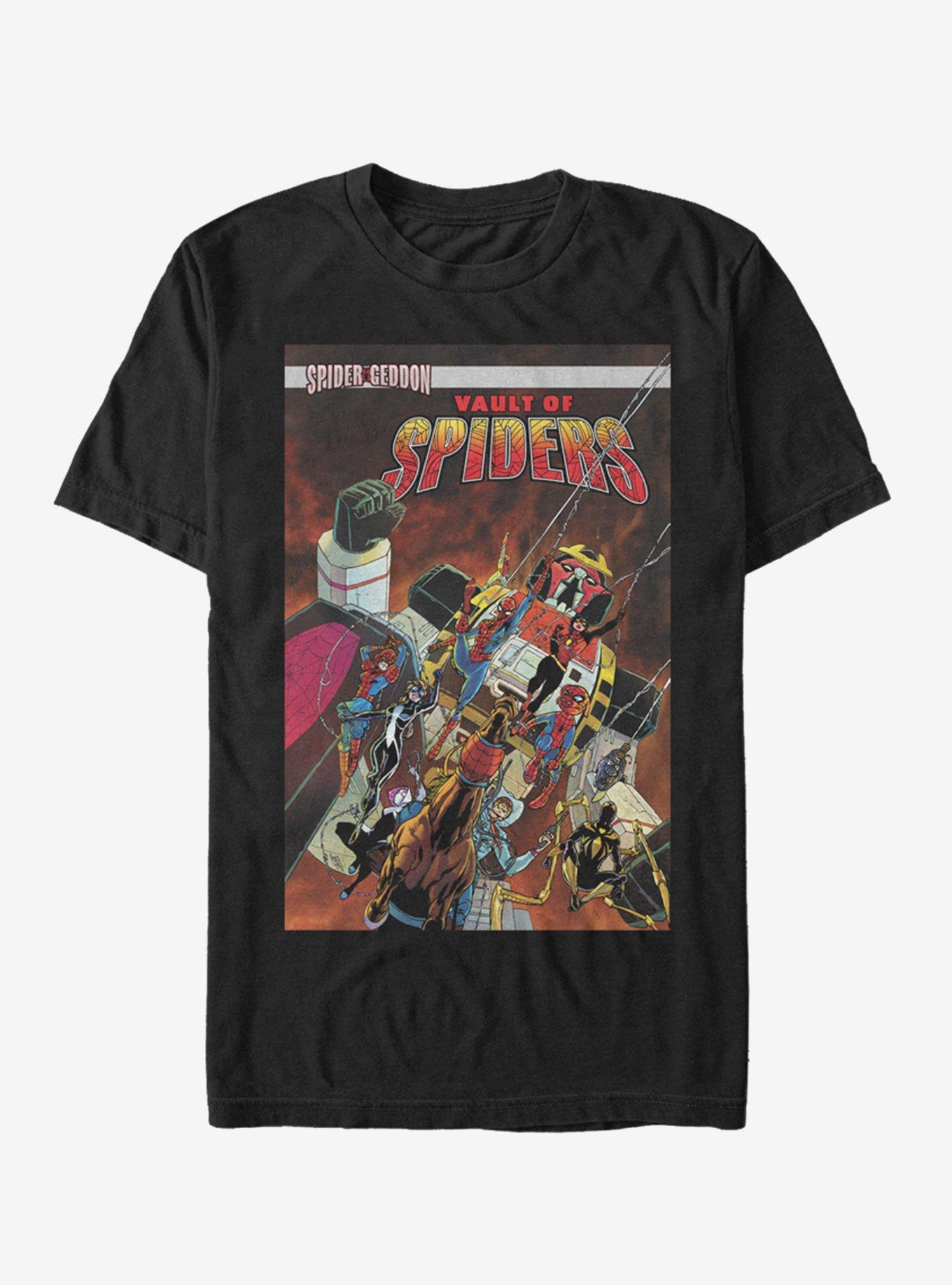 Marvel Spider-Man Vault Of Spiders Oct.18 T-Shirt, , hi-res