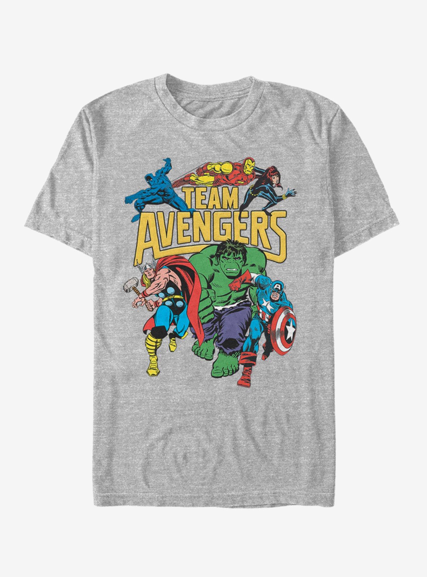 Marvel Avengers Avengers Assemble T-Shirt, ATH HTR, hi-res