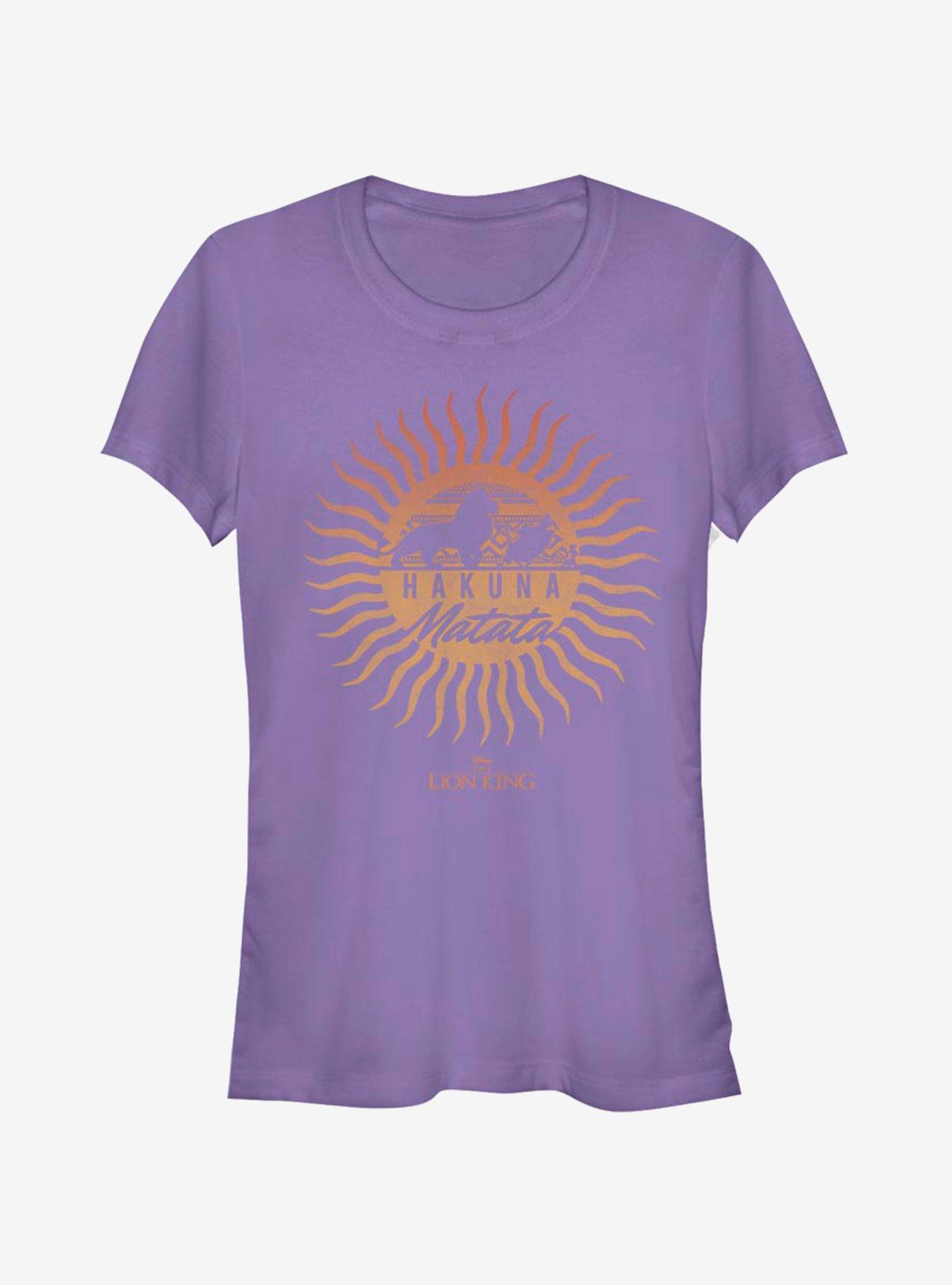 Disney The Lion King Hakuna Sun Girls T-Shirt, PURPLE, hi-res