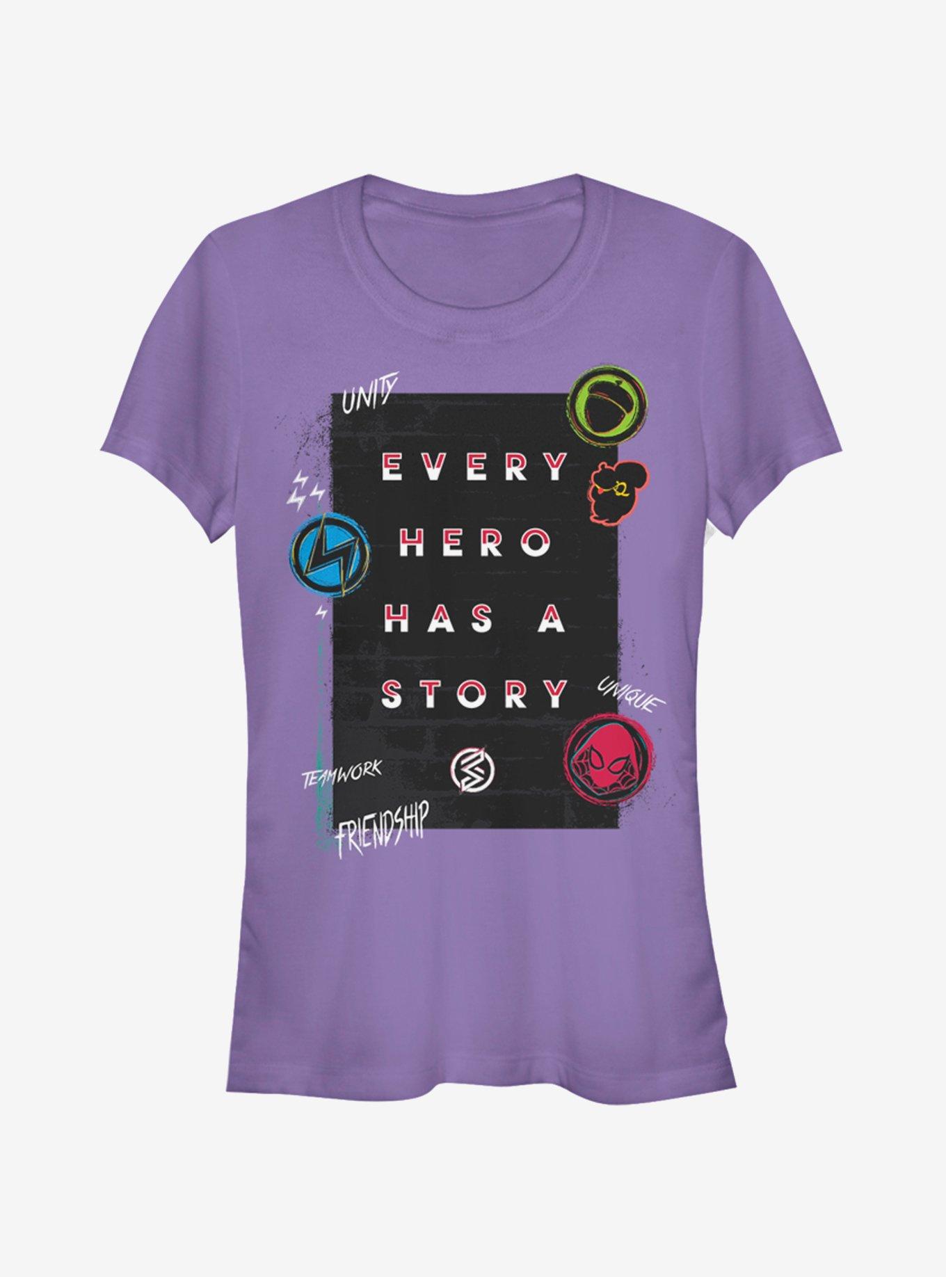 Marvel Spider-Man Hero Story Girls T-Shirt, , hi-res