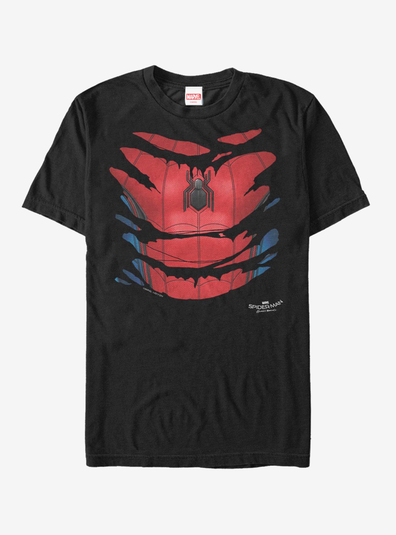 Marvel Spider-Man: Far From Home Inside Spidey T-Shirt, BLACK, hi-res