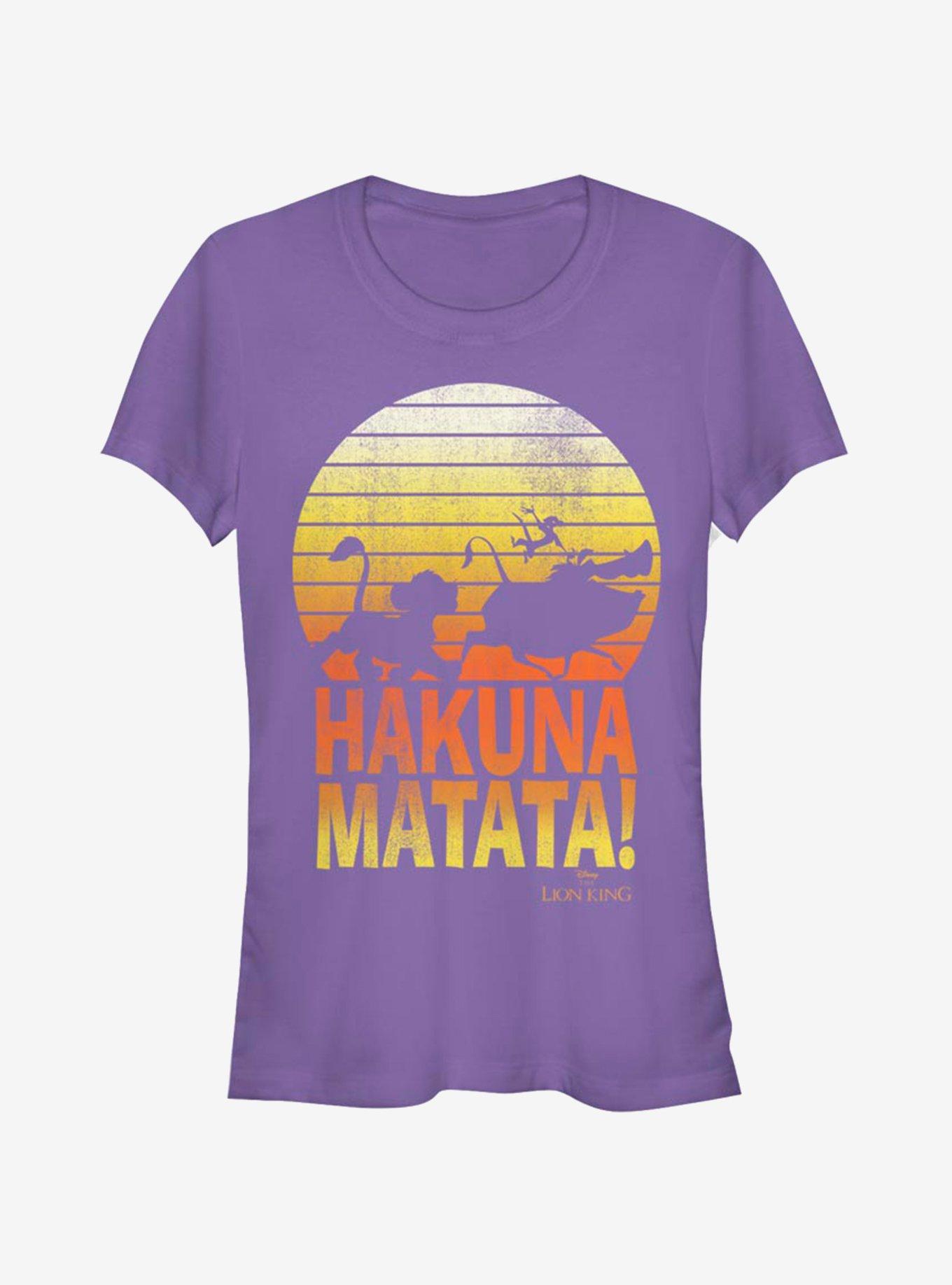 Disney The Lion King Hakunas Girls T-Shirt, PURPLE, hi-res