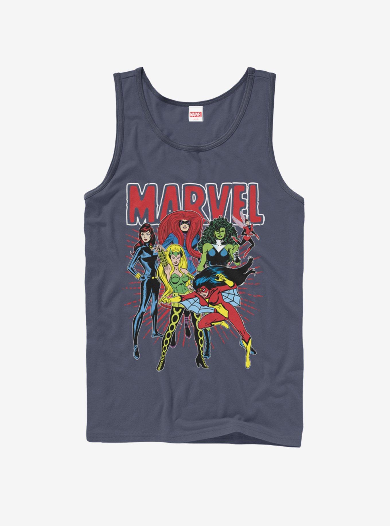 Marvel Marvel Women Tank, NAVY, hi-res