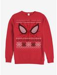 Marvel Spider-Man Sweater Eyes Sweatshirt, RED, hi-res