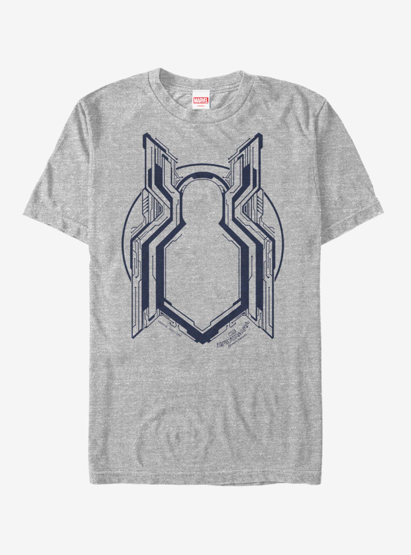 Marvel Spider-Man: Far From Home Chest Logo T-Shirt, ATH HTR, hi-res