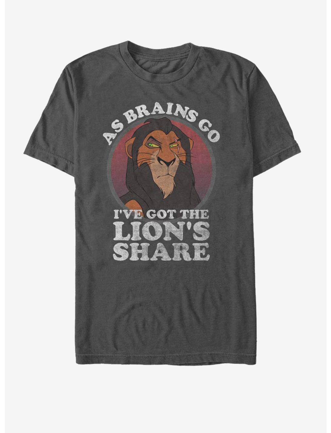 Disney The Lion King Confidence T-Shirt, CHARCOAL, hi-res