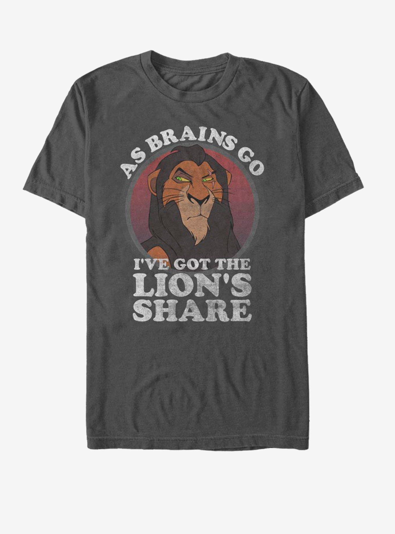 Disney The Lion King Confidence T-Shirt, CHARCOAL, hi-res