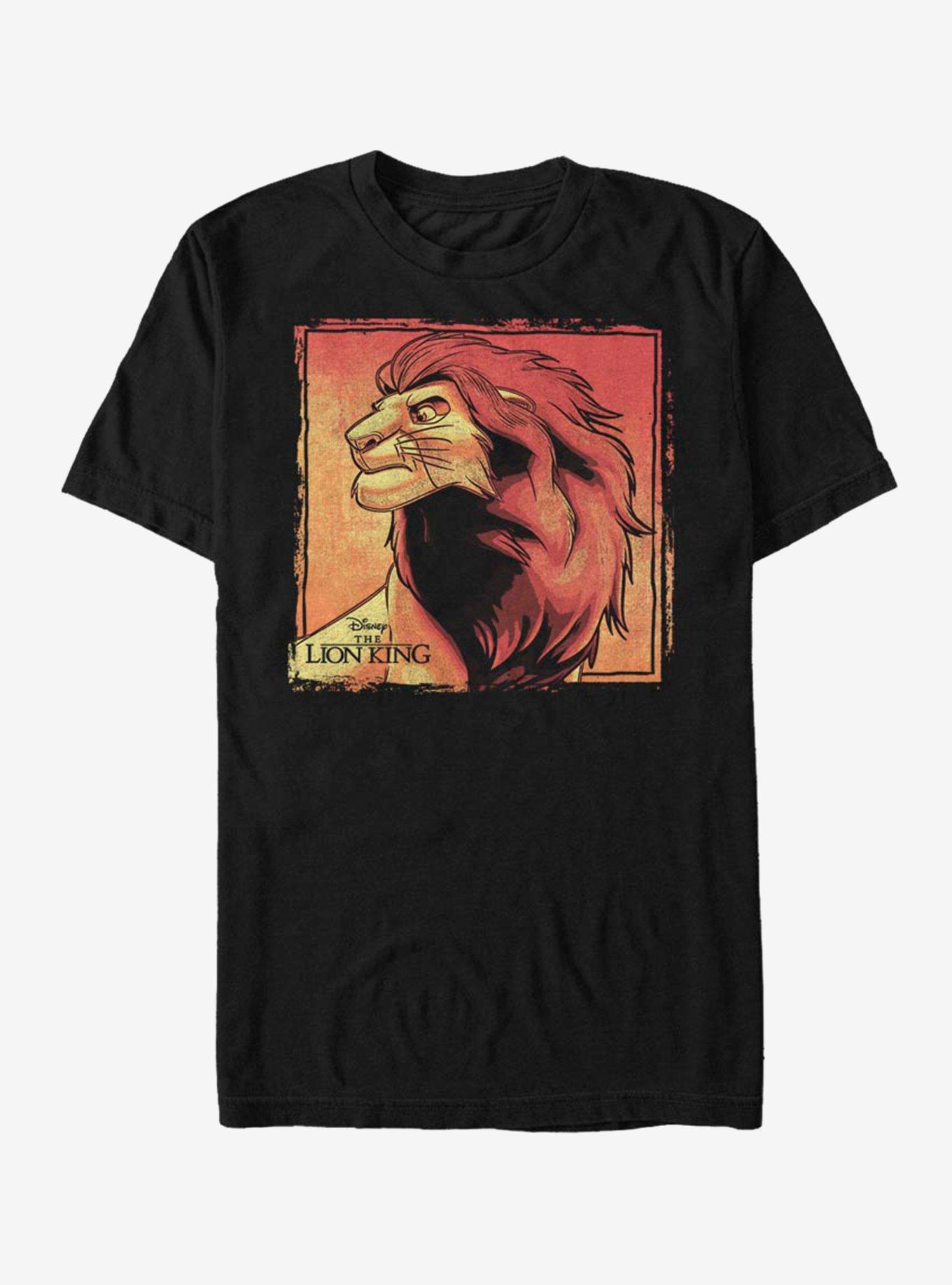 Disney The Lion King Rasta King T-Shirt, BLACK, hi-res