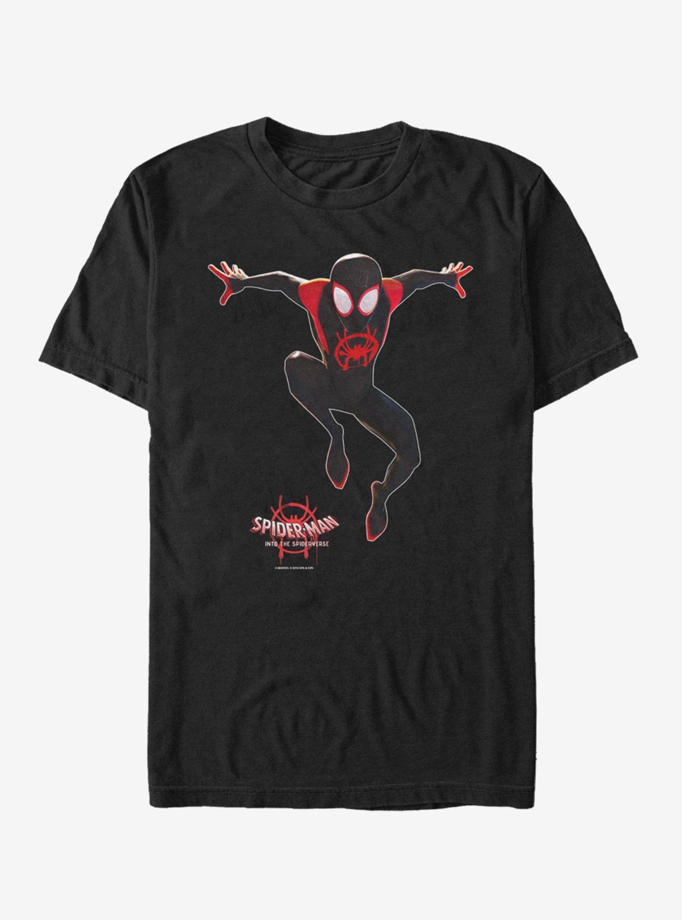 Marvel Spider-Man Miles Universe T-Shirt, BLACK, hi-res