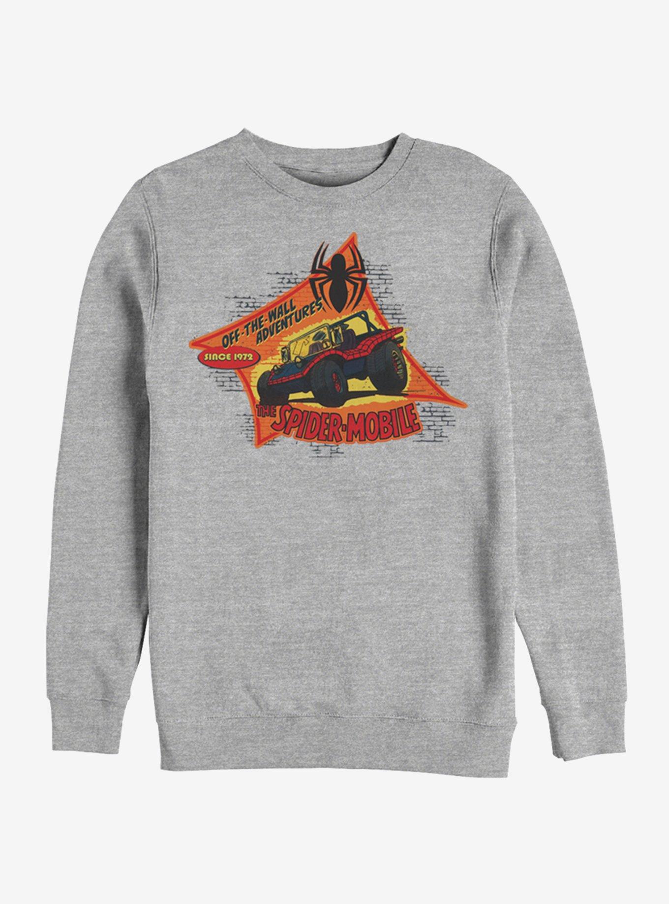 Marvel Spider-Man Spider-Mobile Adventures Sweatshirt, ATH HTR, hi-res