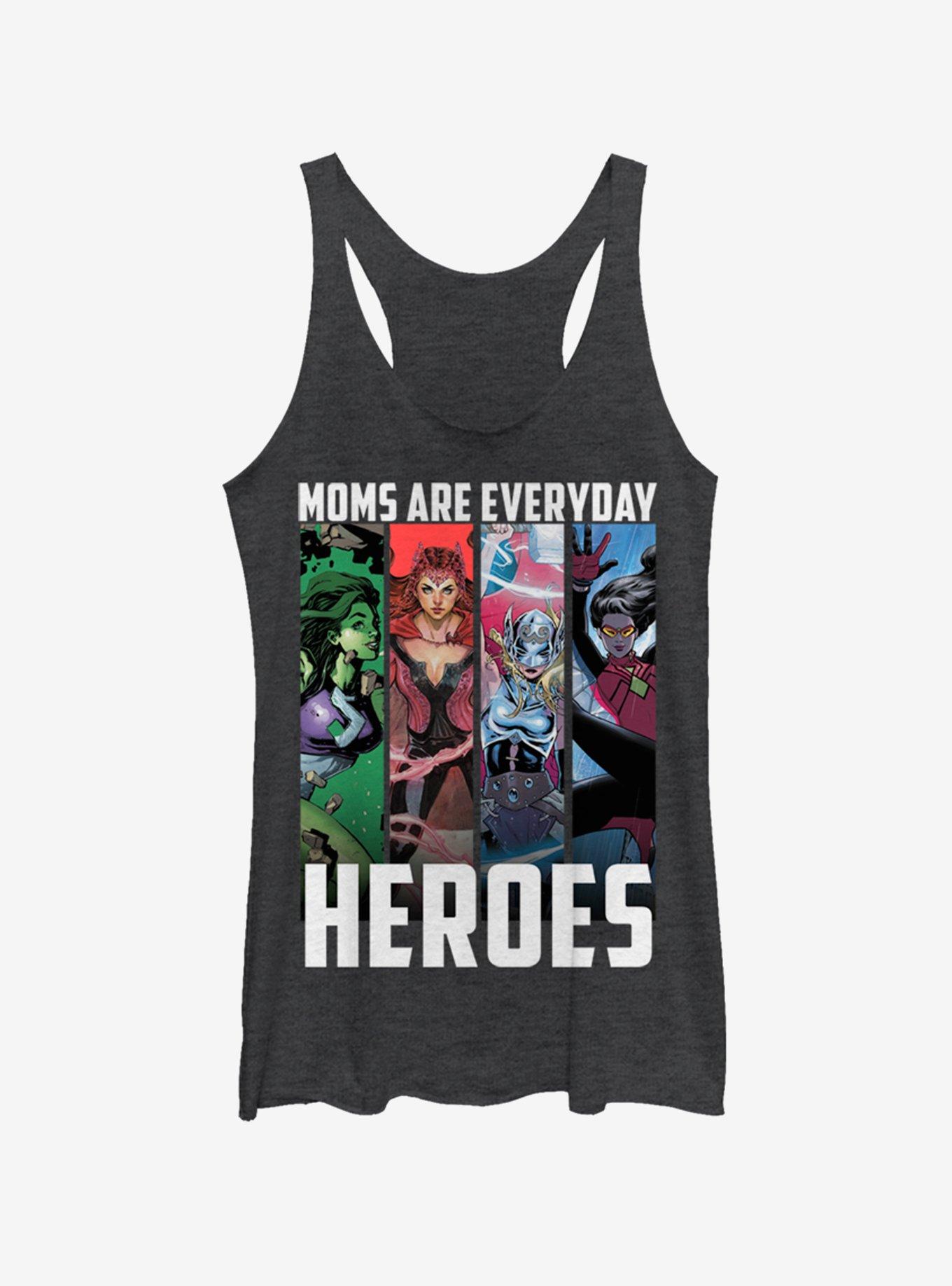 Marvel Everyday Moms Girls Tank, BLK HTR, hi-res