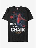 Marvel Spider-Man: Far From Home Directors Chair T-Shirt, BLACK, hi-res