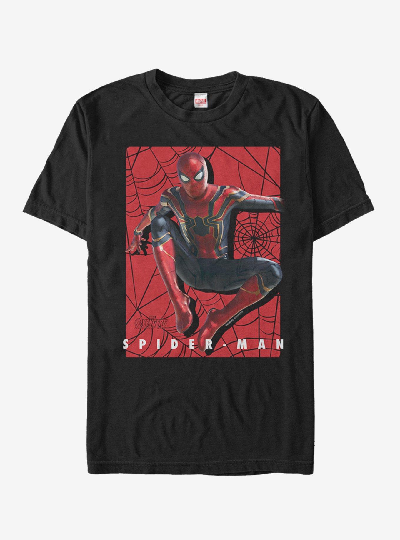 Marvel Spider-Man Web Slinger T-Shirt, BLACK, hi-res