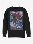Marvel Spider-Man Spider Japanese Text Sweatshirt, BLACK, hi-res