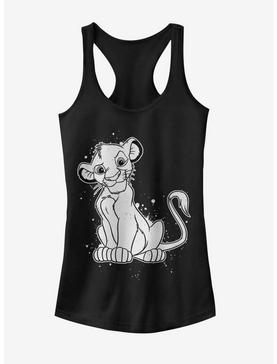 Disney The Lion King Simba Splatter Girls Tank, , hi-res