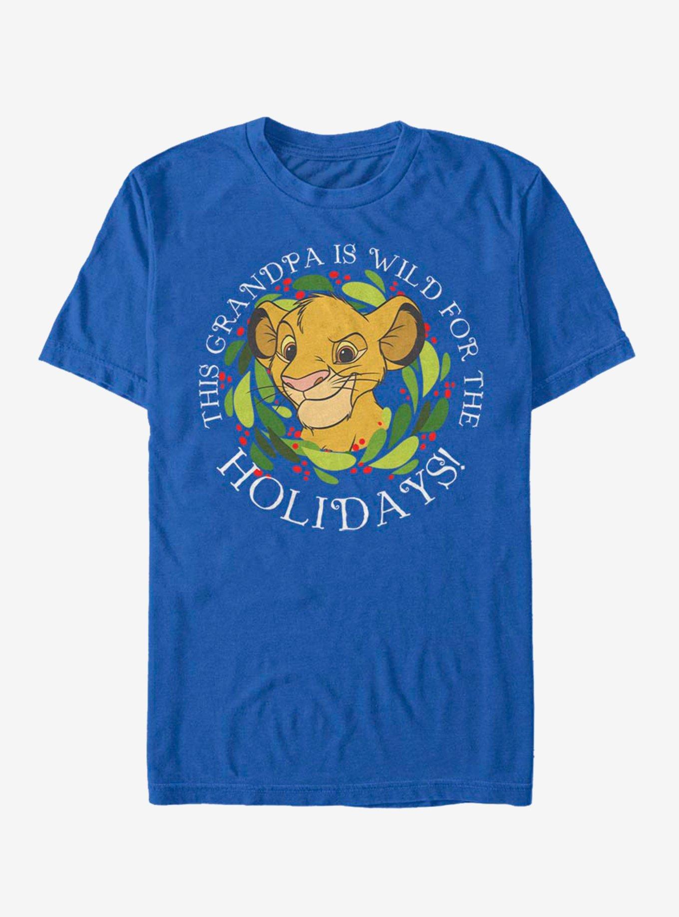 Disney The Lion King Roar Grandpa T-Shirt, ROYAL, hi-res